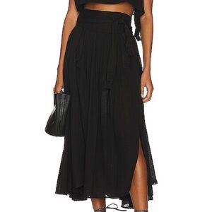 Free People Sundown Midi Skirt